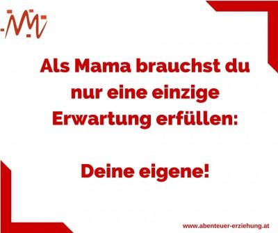 Erwartung Mutter