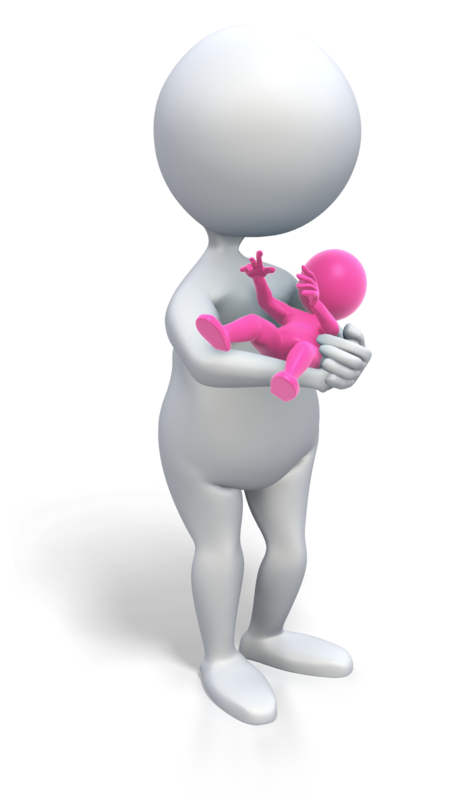 Mama mit Baby
