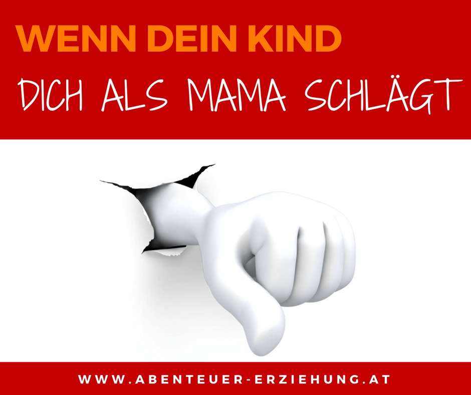 Kleinkind schlägt Mama